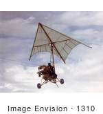 #1310 Photo Of A Paresev 1-B In Tow Flight