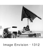 #1312 Stock Photo Of A Paresev 1-C Inflatable Wing