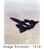 #1319 Stock Photo Of A Linear Aerospike Sr-71 Experiment (Lasre)