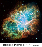#1333 Photo Of The Crab Nebula (Ngc 1952)