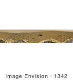 #1342 Stock Photo Of A 360 Degree Panorama Mars Pathfinder Landing Site