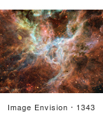 #1343 Photo Of The Tarantula Nebula (30 Doradus Ngc 2070)