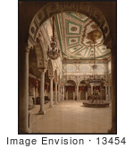 #13454 Picture Of A Drawing Room Interior In Tunisia