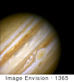 #1365 Stock Photo Of An Ancient Storm In The Jovian Atmosphere