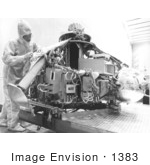 #1383 Photo Of The Viking I Spacecraft In Cleanroom