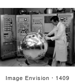 #1409 Photo Of An Explorer Xvii Satellite 01/01/1963