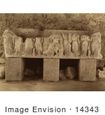 #14343 Picture Of A Sarcophagus Temple Of Minerva Tebessa Algeria