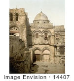 #14407 Picture Of The Holy Sepulchre Jerusalem Israel