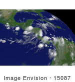 #15087 Picture Of Tropical Depression Felix Tegucigalpa Honduras