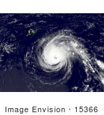 #15366 Picture Of Hurricane Flossie