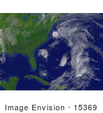 #15369 Picture Of Subtropical Storm Andrea To The East Of Jacksonville Florida