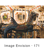 #171 Photograph Of A Serpent On A Carousel