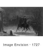 #1727 Washington At The Battle Of Trenton