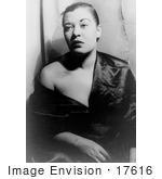 #17616 Picture of Blues Singer, Billie Holiday, Baring Her Shoulder by JVPD