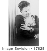 #17628 Picture of Jazz Singer Ella Fitzgerald by JVPD
