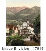 #17919 Picture Of The Sepulchre Of Nicholas Von Der Flueh Sachseln Unterwald Switzerland