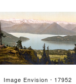 #17952 Picture Of Lake Lauerz And Swiss Alps Mountains Rigi Rothhorn Vitznau Rigi Switzerland