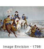 #1798 Washington Crossing The Delaware