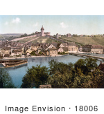 #18006 Picture Of The Fortified Munot On The Hilltop Of Schaffhausen Switzerland