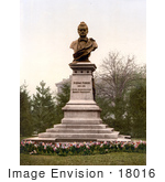 #18016 Picture Of The Dr Jonas Furrer Monument Statue Winterthor Zurich Switzerland