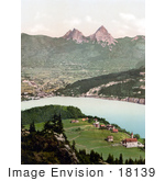 #18139 Photo Of Seelisberg Kanzeli And Brunnen On Lake Lucerne Switzerland
