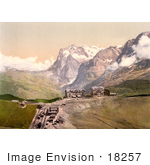 #18257 Photo Of Scheidegg And Mount Wetterhorn Bernese Oberland Switzerland