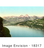 #18317 Photo Of Brunnen And Axenstein Lake Lucerne Switzerland