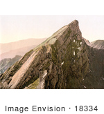 #18334 Photo Of A Path Up To The Tomlishorn Of Mount Pilatus Switzerland