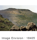 #18405 Photo Of The Mount Of Beatitudes Capernaum Israel