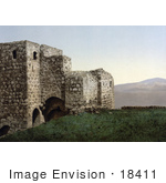 #18411 Photo Of Architecture Ruins In Jezreel Holy Land Israel