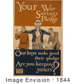 #1844 Your War Savings Pledge