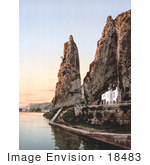 #18483 Photo Of Bayard Rock In Dinant Belgium