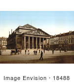 #18488 Photo Of The Royal La Monnaie De Munt Theatre Brussels Belgium