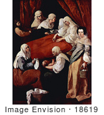 #18619 Photo Of The Birth Of The Virgin Mary By Francisco De Zurbaran