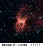 #18733 Photo Of The Black Widow Nebula In The Circinus Constellation