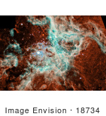 #18734 Photo Of A Star Forming Region Of The Doradus Nebula