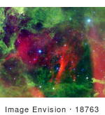 #18763 Photo Of The Rosette Nebula