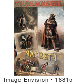 #18815 Photo Of Thomas Wallace Keene As Macbeth