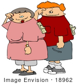 #18962 Married Couple Turned On And Off With Sexual Mood Switches On Their Backs Clipart