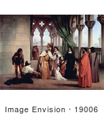 #19006 Photo Of The Parting Of The Two Foscari By Francesco Hayez