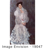 #19047 Photo Of A Portrait Of Hermine Gallia