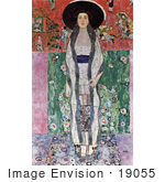 #19055 Photo Of A Portrait Of Adele Bloch-Bauer Ii By Gustav Klimt