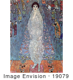 #19079 Photo Of A Portrait Of Elisabeth Bachofen-Echt By Gustav Klimt