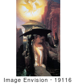 #19116 Photo Of Perseus Rescuing Andromeda From The Sea Monster Cetus Titled Perseus And Andromeda By Frederic Lord Leighton