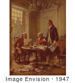 #1947 Writing The Declaration Of Independence