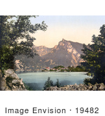 #19482 Photo Of The Village Of Traunkirchen On Traunsee Lake Upper Austria