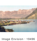 #19496 Photo Of The Village Of Zell On The Zeller See Lake Salzburg Austria
