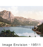 #19511 Photo Of The Villages Of Aussee And Grundlsee On Lake Grundlsee Styria Upper Austria