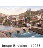 #19538 Photo Of The Latin Bridge Spanning The Miljacka River In Sarajevo Bosnia