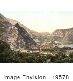 #19578 Photo Of The Village Of Kotor Cattaro Dalmatia